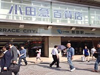 新宿駅西口を出て右に進みます。